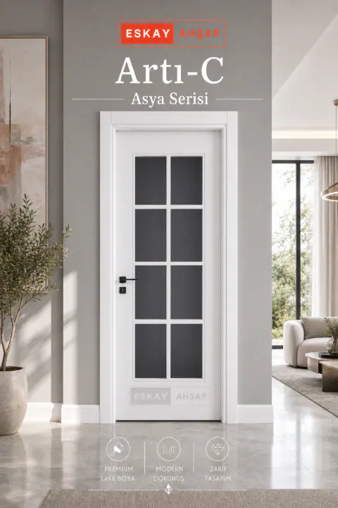 Artı-C Asya Serisi iç oda kapısı