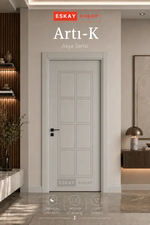 Artı-K Asya Serisi iç oda kapısı