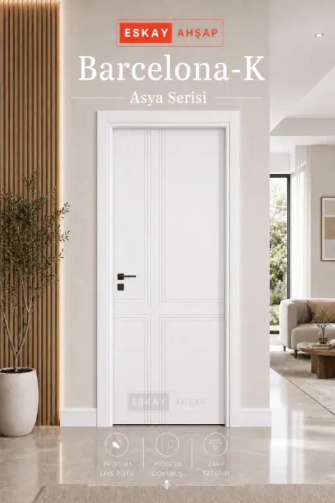 Barcelona-K Asya Serisi iç oda kapısı