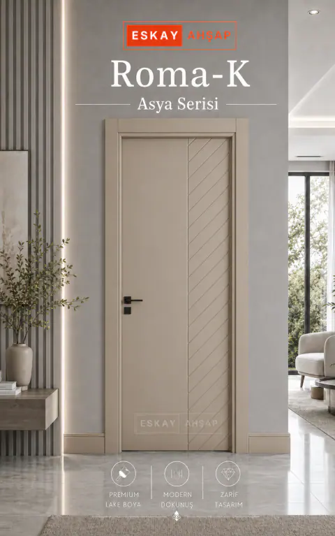 Roma-K Asya Serisi iç oda kapısı